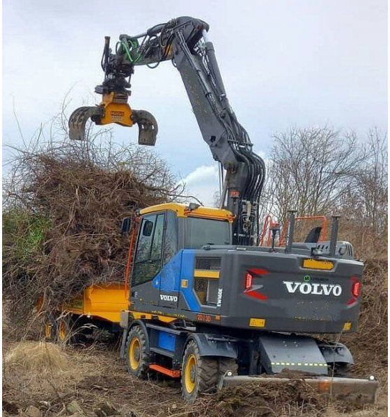 Volvo EW 160 E +(EST) Humus - Wheel excavator: picture 4 Volvo EW 160 E +(EST) Humus - Wheel excavator: picture 4