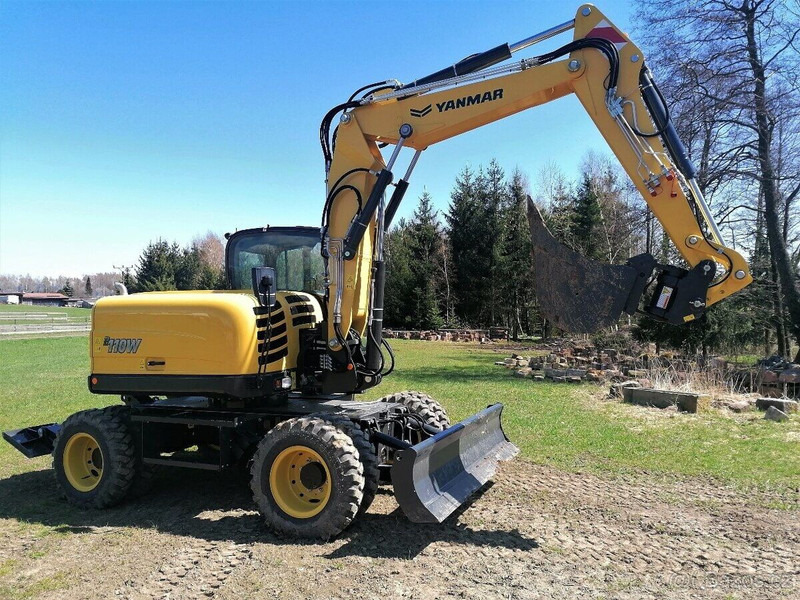 Yanmar B110 W - Wheel excavator: picture 1 Yanmar B110 W - Wheel excavator: picture 1