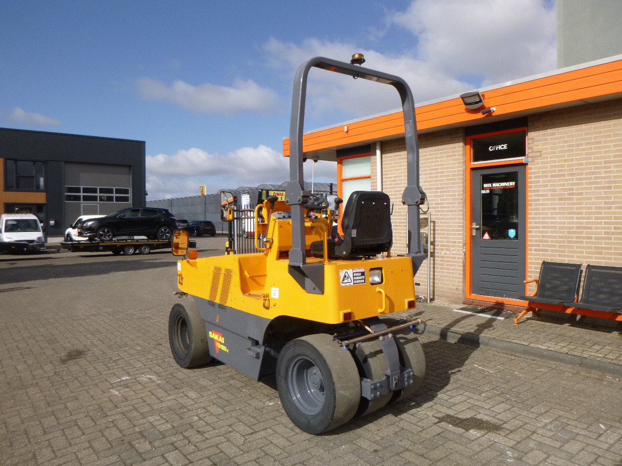 SAKAI TS160-2 - Pneumatic roller: picture 3 SAKAI TS160-2 - Pneumatic roller: picture 3