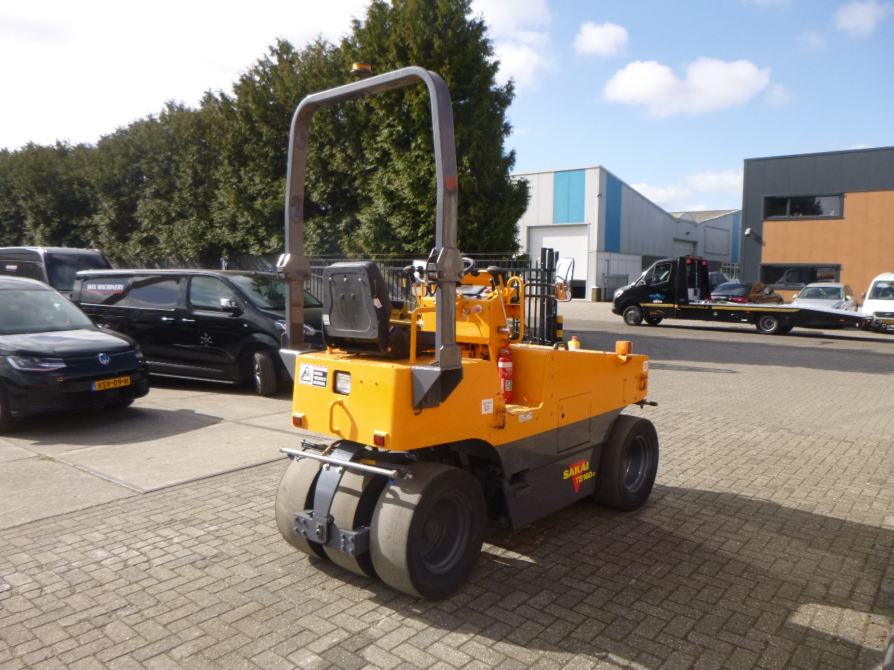 SAKAI TS160-2 - Pneumatic roller: picture 4 SAKAI TS160-2 - Pneumatic roller: picture 4