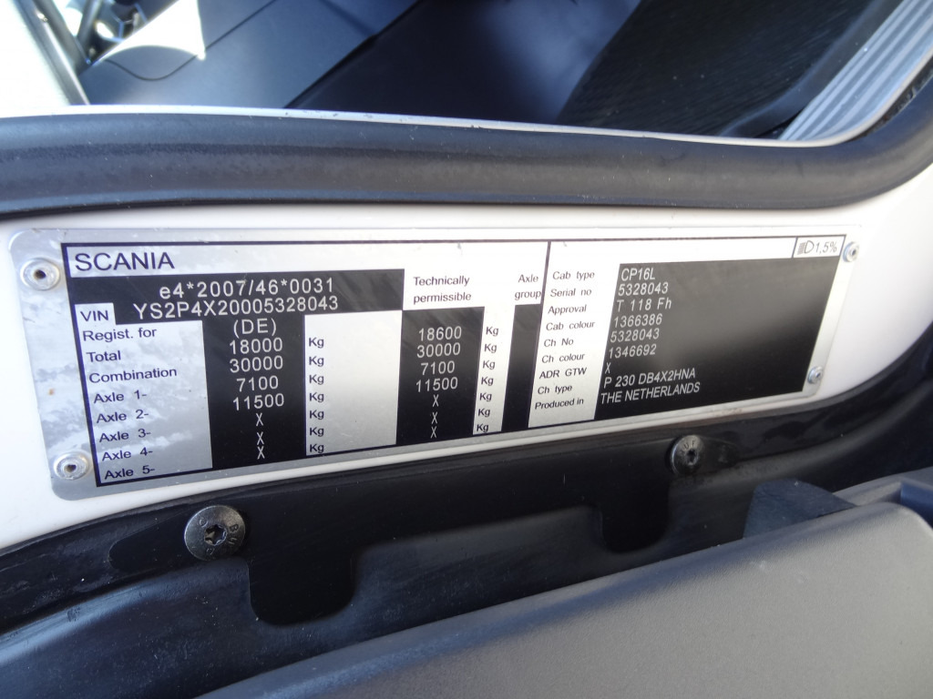 Scania P230 4X2 Kran Atlas 92.2 A2 - Crane truck, Dropside/ Flatbed truck: picture 4 Scania P230 4X2 Kran Atlas 92.2 A2 - Crane truck, Dropside/ Flatbed truck: picture 4