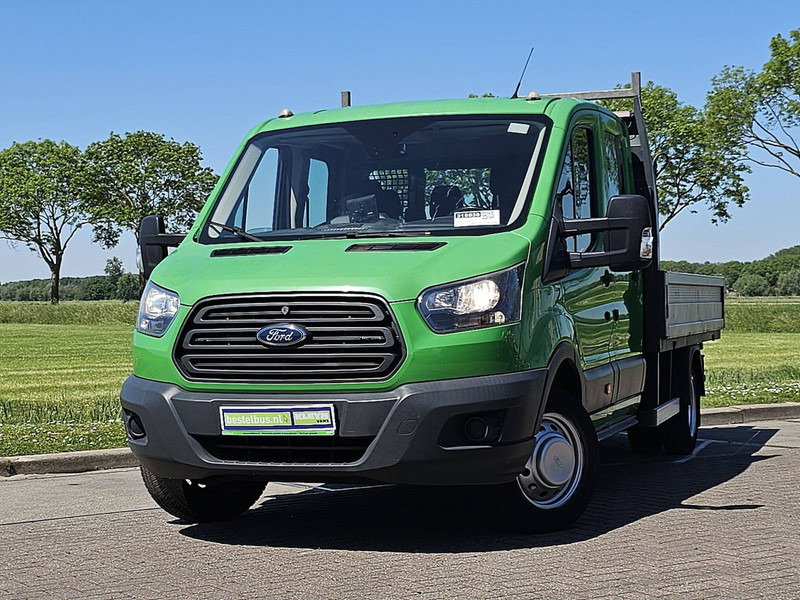 Ford Transit 2.0 DUB.CAB Hiab-Kraan! - Open body delivery van: picture 1 Ford Transit 2.0 DUB.CAB Hiab-Kraan! - Open body delivery van: picture 1
