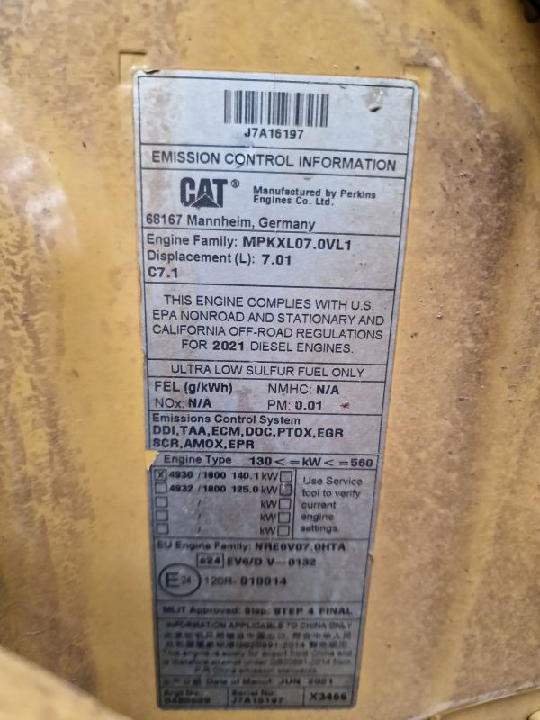 Caterpillar C7.1 Engine (Plant) - Engine for Construction machinery: picture 3 Caterpillar C7.1 Engine (Plant) - Engine for Construction machinery: picture 3