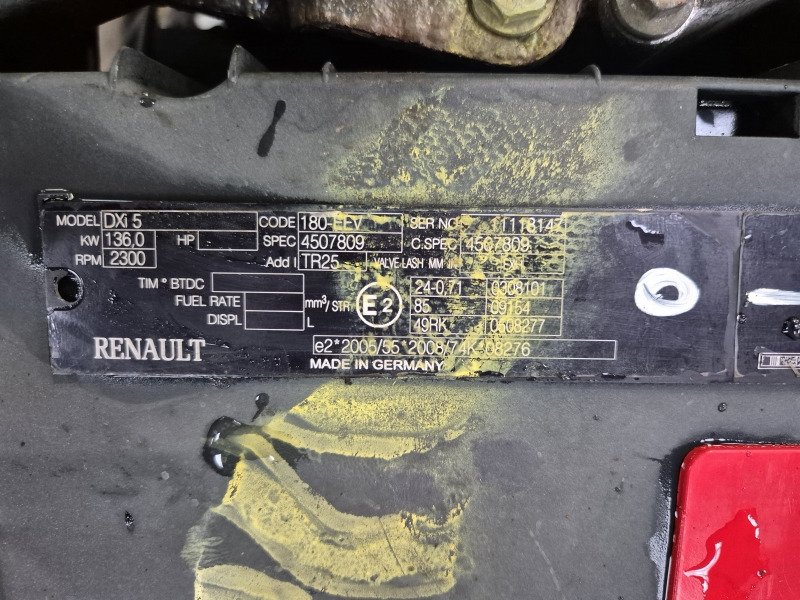 Renault DXI5 180-EEV Engine (Truck) - Engine for Truck: picture 2 Renault DXI5 180-EEV Engine (Truck) - Engine for Truck: picture 2