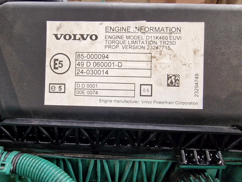 Volvo D11K460 EUVI Engine (Truck) - Engine for Truck: picture 3 Volvo D11K460 EUVI Engine (Truck) - Engine for Truck: picture 3