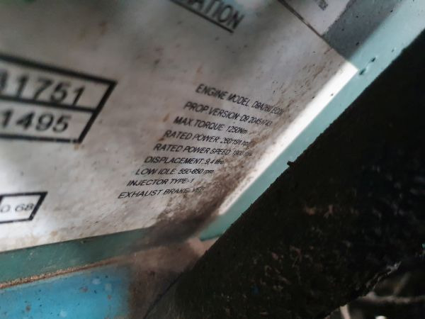 Volvo  D9A260 EC01 - Engine for Truck: picture 3 Volvo  D9A260 EC01 - Engine for Truck: picture 3