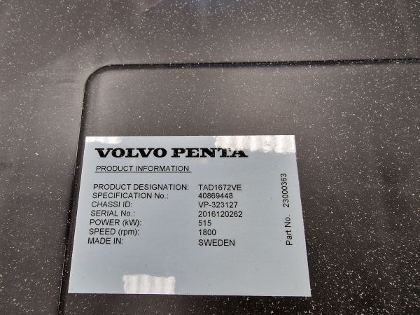 New Engine for Industrial equipment Volvo  TAD1672VE Engine (Industrial) New: picture 14