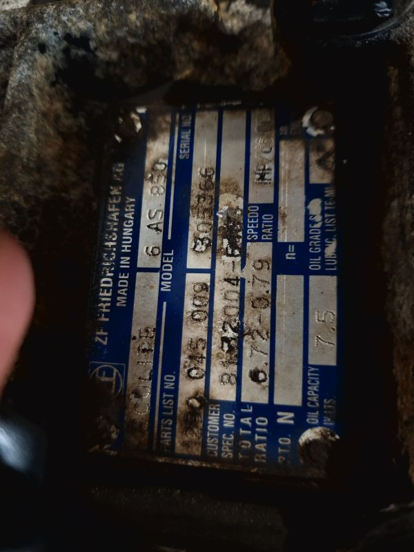 ZF 6AS850 MAN Gearbox - Gearbox: picture 2 ZF 6AS850 MAN Gearbox - Gearbox: picture 2