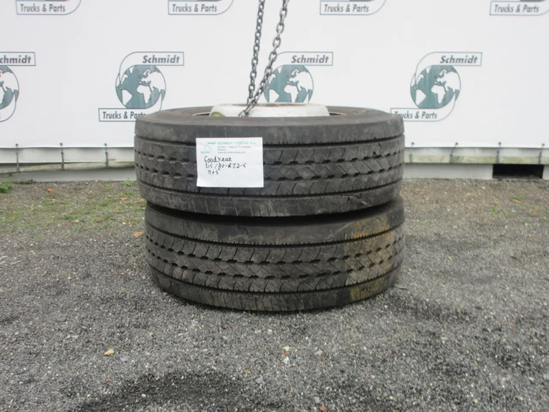 Goodyear 315/70R22.5 VOORBANDEN MET STAALWIEL 2X M+S VOLVO MODEL 2023 - Tire for Truck: picture 5 Goodyear 315/70R22.5 VOORBANDEN MET STAALWIEL 2X M+S VOLVO MODEL 2023 - Tire for Truck: picture 5