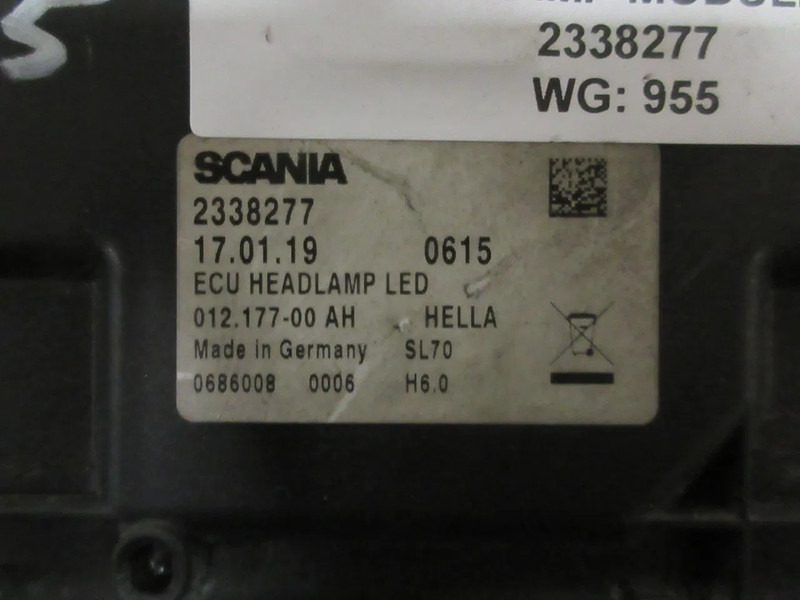 Electrical system for Truck Scania 2338277 XENOS MODULEN SCANIA S 450 NGS EURO 6: picture 7