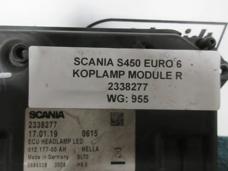 Electrical system for Truck Scania 2338277 XENOS MODULEN SCANIA S 450 NGS EURO 6: picture 8