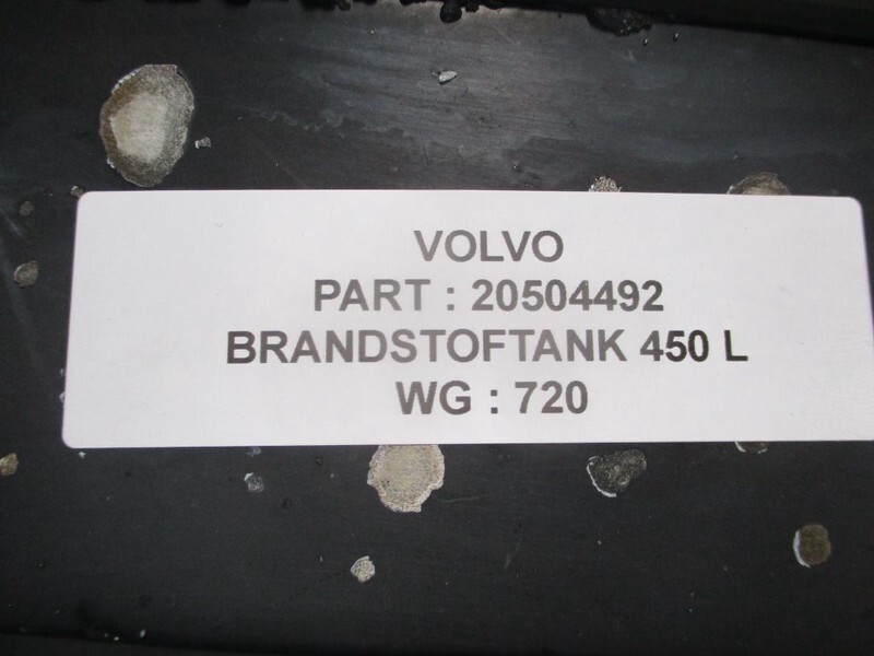 Volvo 20504492 0DIESELTANK 450 LITER FH FM - Fuel tank for Truck: picture 4 Volvo 20504492 0DIESELTANK 450 LITER FH FM - Fuel tank for Truck: picture 4