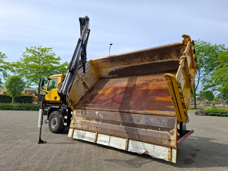 MAN TGM 18.250 / 4X4 / NL TRUCK / TUV:30-04-2026 / 118783 KM / HMF 1110 K2 / ROTATOR / GOOD TYRES / FULL-STEEL / DRUM BRAKES / MANUA - Tipper, Crane truck: picture 5 MAN TGM 18.250 / 4X4 / NL TRUCK / TUV:30-04-2026 / 118783 KM / HMF 1110 K2 / ROTATOR / GOOD TYRES / FULL-STEEL / DRUM BRAKES / MANUA - Tipper, Crane truck: picture 5