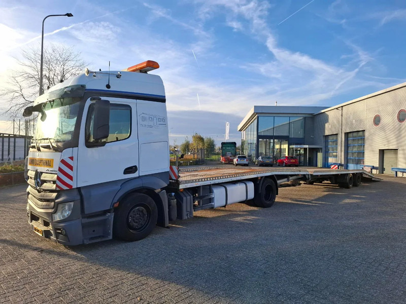 Mercedes-Benz Actros 1842 / NL TRUCK / CAR CARRIER COMBINATION / 1XWINCH / FRANZ MERSCH / GALVANIZED / SMART TACHO / AUTOMATIC / EURO-5 / 2012 - Autotransporter truck: picture 1 Mercedes-Benz Actros 1842 / NL TRUCK / CAR CARRIER COMBINATION / 1XWINCH / FRANZ MERSCH / GALVANIZED / SMART TACHO / AUTOMATIC / EURO-5 / 2012 - Autotransporter truck: picture 1