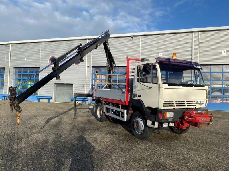 Steyr LÄRMARM 12S23 / 4X4 / CRANE HIAB 092 / WINCH / ONLY: 117406KM / TOP CONDITION / BIG AXLE / FULL STEEL+DRUM BRAKES / MANUAL / EUR - Crane truck: picture 3 Steyr LÄRMARM 12S23 / 4X4 / CRANE HIAB 092 / WINCH / ONLY: 117406KM / TOP CONDITION / BIG AXLE / FULL STEEL+DRUM BRAKES / MANUAL / EUR - Crane truck: picture 3