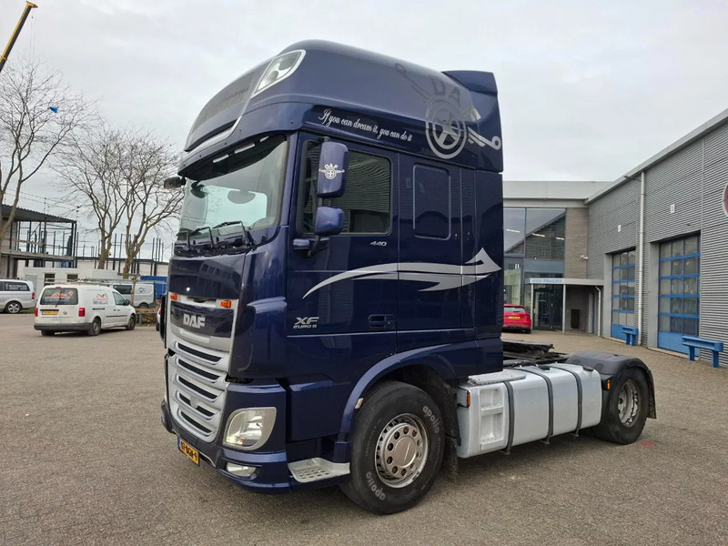DAF XF106-440 / NL TRUCK / TUV:19-03-2026 / SMART TACHO / ACC / LWDS / FRIDGE / FULL SPOILER / AUTOMATIC / EURO-6 / 2016 - Tractor unit: picture 1 DAF XF106-440 / NL TRUCK / TUV:19-03-2026 / SMART TACHO / ACC / LWDS / FRIDGE / FULL SPOILER / AUTOMATIC / EURO-6 / 2016 - Tractor unit: picture 1