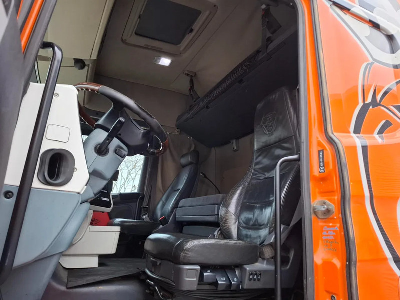 Tractor unit Scania R480 / HYDRAULICS / DOUBLE TANK / LIFT+LENKACHSE / 746830 KM / ALCOA / LEATHER / EURO-4 / 2007: picture 12