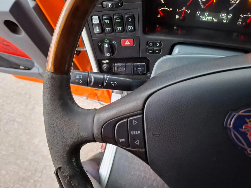 Tractor unit Scania R480 / HYDRAULICS / DOUBLE TANK / LIFT+LENKACHSE / 746830 KM / ALCOA / LEATHER / EURO-4 / 2007: picture 15