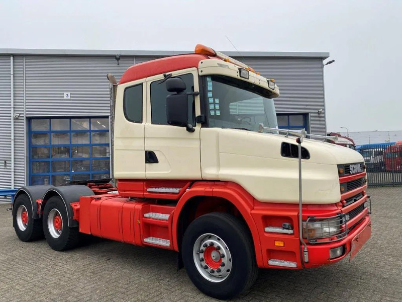 Scania T144-460 / HYDRAULICS / RETARDER / BIG AXLE / FULL STEEL / BELGIUM TRUCK / VERY NICE STATE / ONLY 449974-KM / 6X4 / EURO2 / 2001 - Tractor unit: picture 2 Scania T144-460 / HYDRAULICS / RETARDER / BIG AXLE / FULL STEEL / BELGIUM TRUCK / VERY NICE STATE / ONLY 449974-KM / 6X4 / EURO2 / 2001 - Tractor unit: picture 2