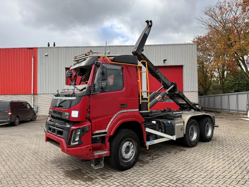 Volvo FMX4-500 / ENGINE RUNNING / VEB+ / 6X4 / 2XBIG AXLE / AJK 20 TON HOOKLIFT / ONLY:276433 KM / AUTOMATIC / EURO-6 / 2020 - Hook lift truck: picture 1 Volvo FMX4-500 / ENGINE RUNNING / VEB+ / 6X4 / 2XBIG AXLE / AJK 20 TON HOOKLIFT / ONLY:276433 KM / AUTOMATIC / EURO-6 / 2020 - Hook lift truck: picture 1