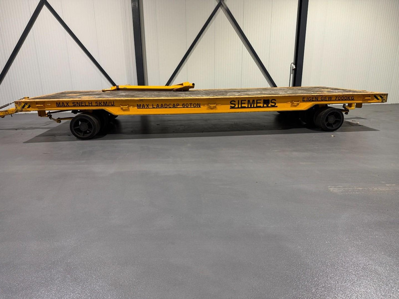 Buiscar Industrial Drawbar Trailer 60 Tons 4-8 - Dropside/ Flatbed trailer: picture 2 Buiscar Industrial Drawbar Trailer 60 Tons 4-8 - Dropside/ Flatbed trailer: picture 2