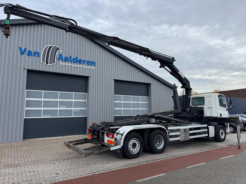 DAF CF410 6x2 HMF 2120-K3, Hyvalift 20.60 S - Hook lift truck, Crane truck: picture 3 DAF CF410 6x2 HMF 2120-K3, Hyvalift 20.60 S - Hook lift truck, Crane truck: picture 3