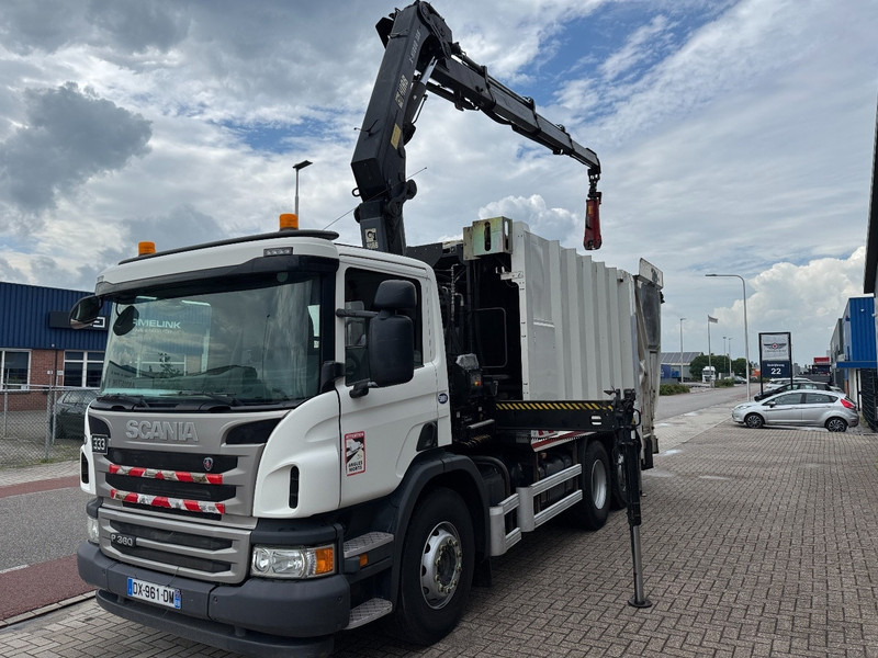 Scania P360 6x2, HIAB 188 E-3, SEMAT Evolupac - Garbage truck: picture 5 Scania P360 6x2, HIAB 188 E-3, SEMAT Evolupac - Garbage truck: picture 5