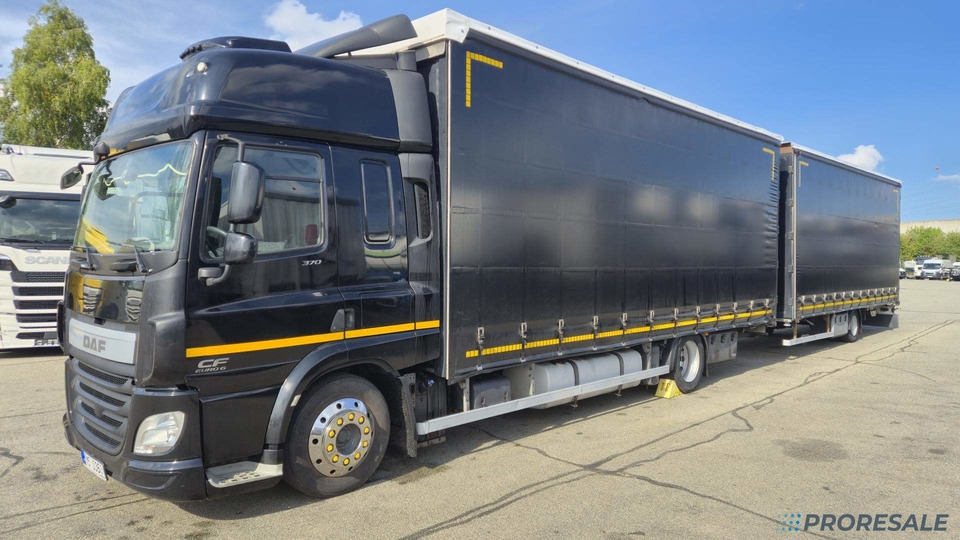 DAF CF 370 FA EURO 6 velkoobjemová souprava - prodejné jen s přívěsem GNIOTPOL P0478Z - cena je za celou soupravu - Curtainsider truck: picture 2 DAF CF 370 FA EURO 6 velkoobjemová souprava - prodejné jen s přívěsem GNIOTPOL P0478Z - cena je za celou soupravu - Curtainsider truck: picture 2