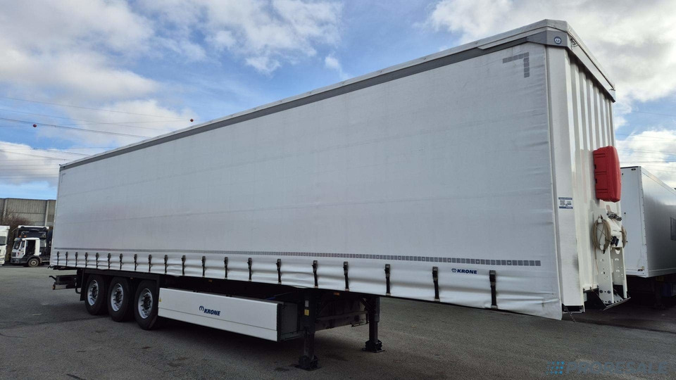 KRONE SD PROFI LINER + paletový koš 32 palet + 2 x zvedací náprava - Curtainsider semi-trailer: picture 1 KRONE SD PROFI LINER + paletový koš 32 palet + 2 x zvedací náprava - Curtainsider semi-trailer: picture 1