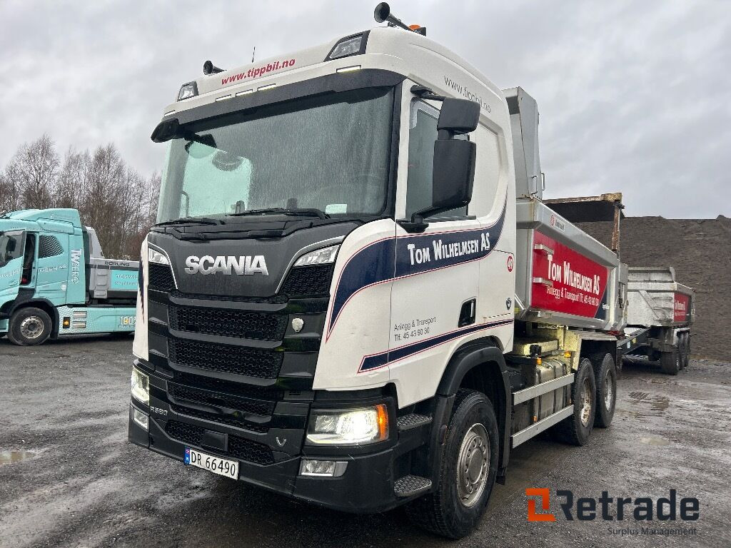 2019 Tippbil SCANIA R 580 6x2 EU-Godkjent - Tipper: picture 1 2019 Tippbil SCANIA R 580 6x2 EU-Godkjent - Tipper: picture 1