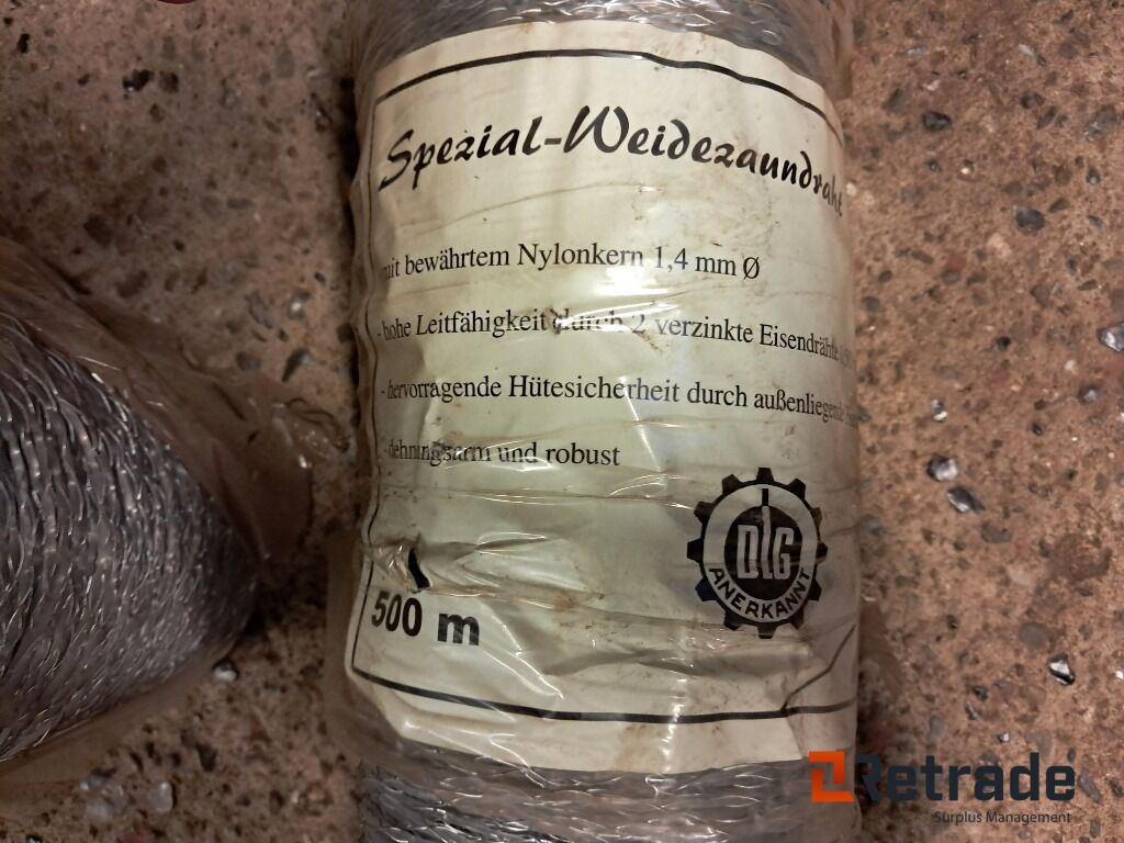 1000 m Elhegn med hegnsapparat fra Electric Shepherd ESB 125 - Agricultural machinery: picture 3 1000 m Elhegn med hegnsapparat fra Electric Shepherd ESB 125 - Agricultural machinery: picture 3