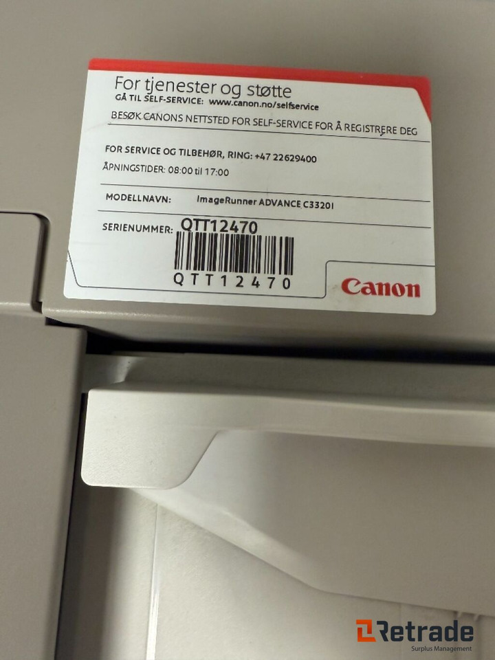 Canon ImageRunner Advance C3320i - Digital printing machine: picture 3 Canon ImageRunner Advance C3320i - Digital printing machine: picture 3