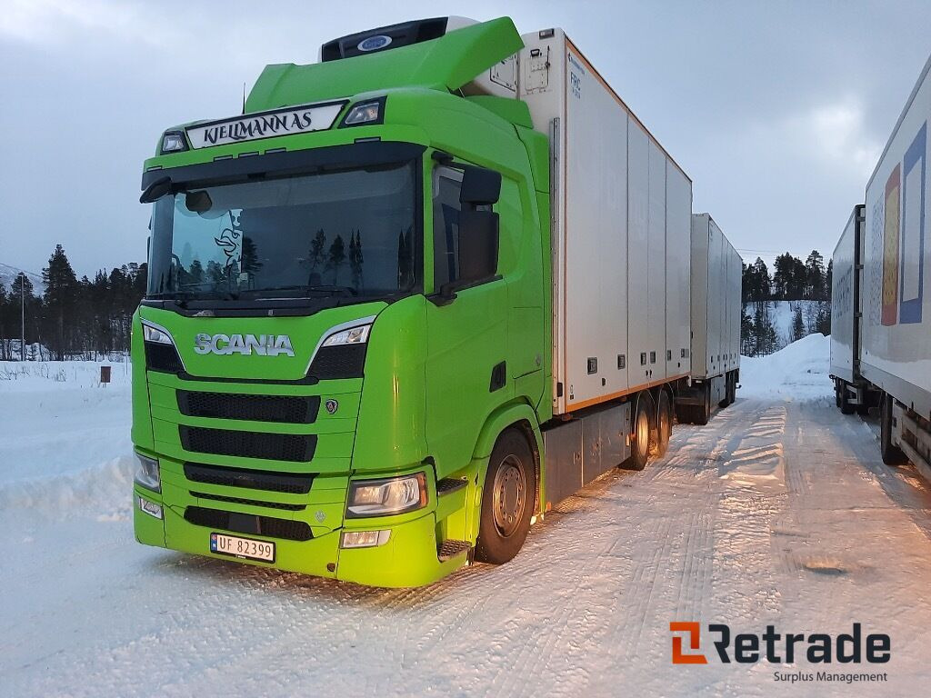 Chassis SCANIA R 580 - Refrigerator truck: picture 1 Chassis SCANIA R 580 - Refrigerator truck: picture 1