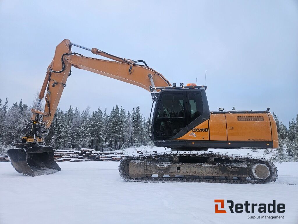 Construction machinery Grävmaskin Case CX210B: picture 9 Construction machinery Grävmaskin Case CX210B: picture 9