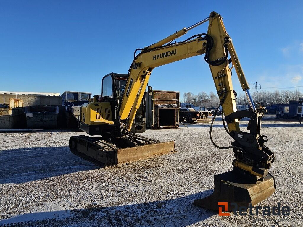 Grävmaskin Hyundai R55-7A Engcon tiltrotator - Construction machinery: picture 4 Grävmaskin Hyundai R55-7A Engcon tiltrotator - Construction machinery: picture 4