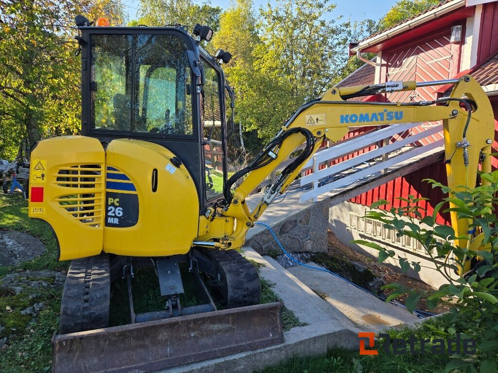 Construction machinery Komatsu PC26MR-3 – 2019-modell minigraver: picture 9