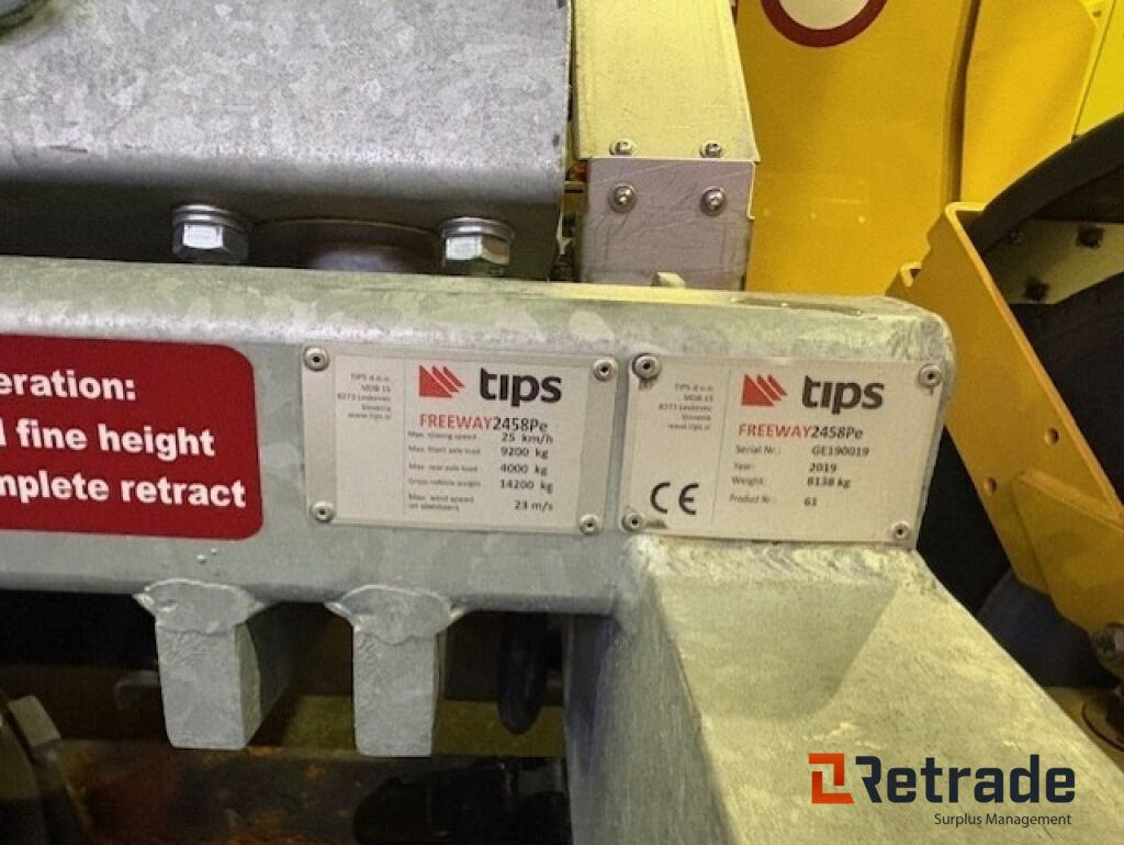 Flytrapp - TIPS FREEWAY 2458Pe - Lav timestand. - Construction equipment: picture 5 Flytrapp - TIPS FREEWAY 2458Pe - Lav timestand. - Construction equipment: picture 5