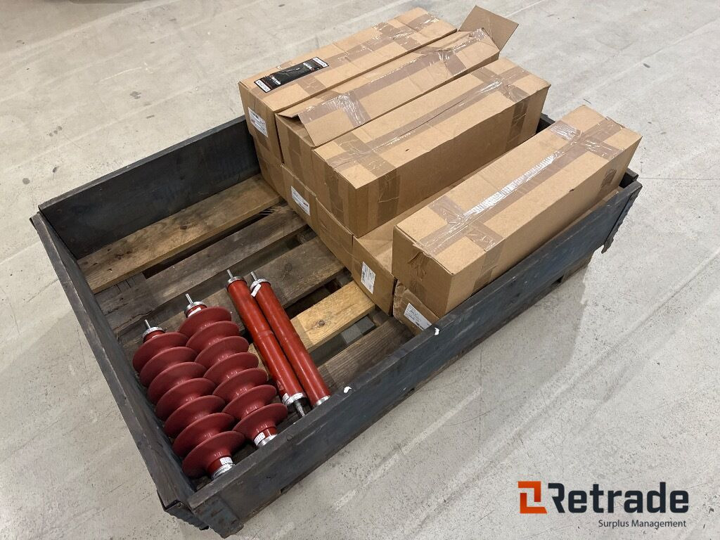 New Industrial equipment Lot med Dehn højvolt overspændingsledere 39 og 48 kV / surge arresters: picture 1