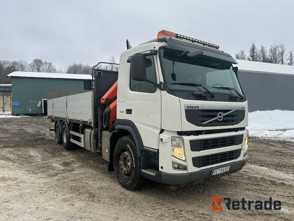 Kranbil Volvo FM - Dropside/ Flatbed truck, Crane truck: picture 3 Kranbil Volvo FM - Dropside/ Flatbed truck, Crane truck: picture 3