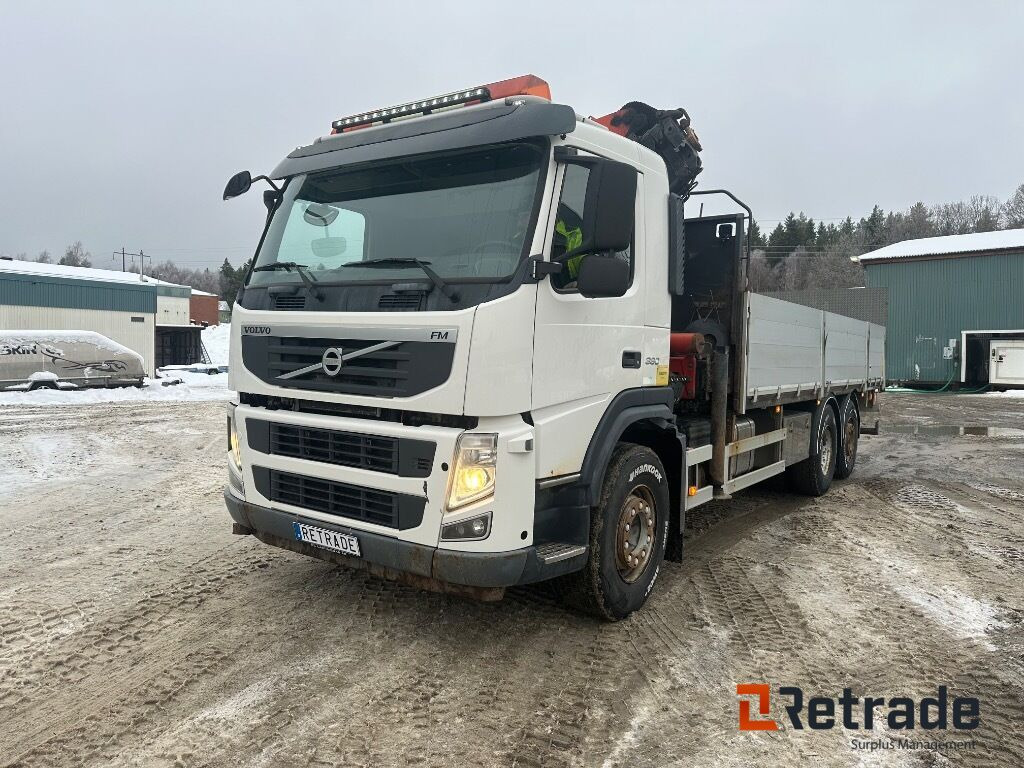 Kranbil Volvo FM - Dropside/ Flatbed truck, Crane truck: picture 1 Kranbil Volvo FM - Dropside/ Flatbed truck, Crane truck: picture 1