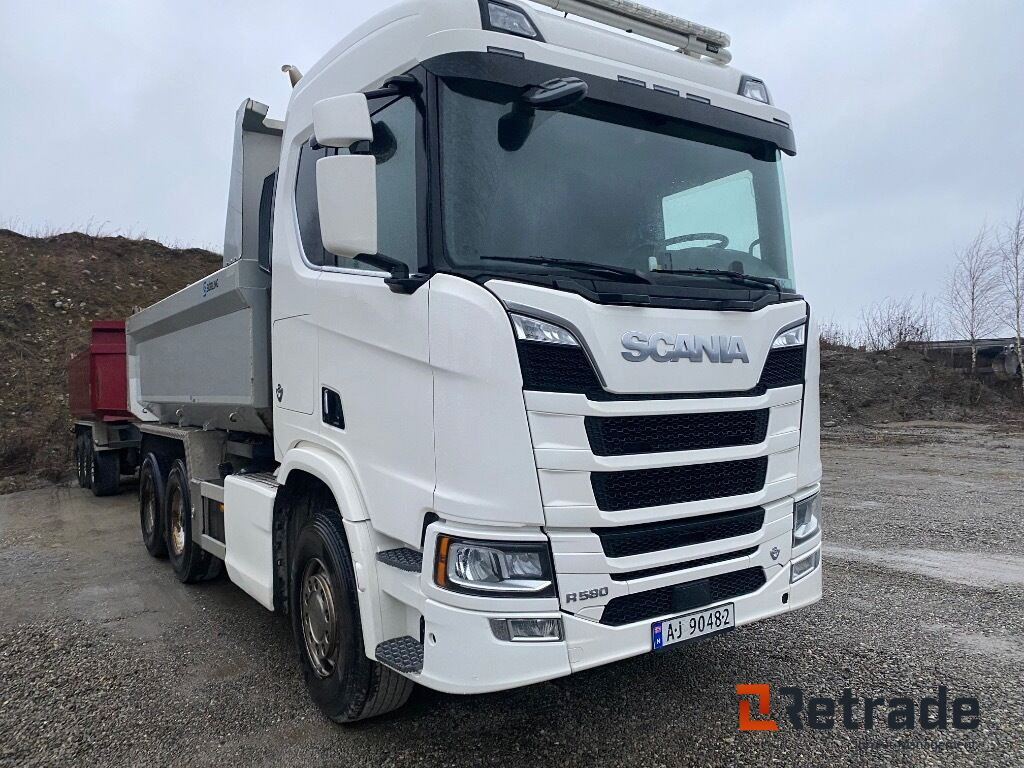 Lastebil SCANIA R 580- euro 6 - Tipper: picture 2 Lastebil SCANIA R 580- euro 6 - Tipper: picture 2