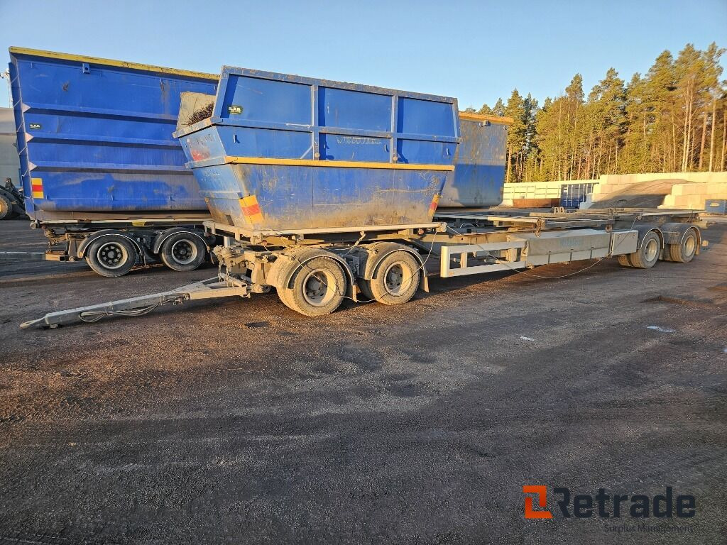 Liftdumpersläp Kilafors 4-axlad - Roll-off/ Skip trailer: picture 1 Liftdumpersläp Kilafors 4-axlad - Roll-off/ Skip trailer: picture 1