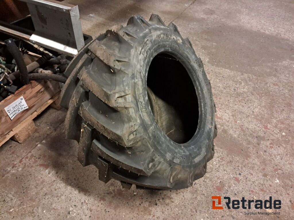 Nyt Dæk til minilæsser BKT 15.0/55-17 - Construction equipment: picture 4 Nyt Dæk til minilæsser BKT 15.0/55-17 - Construction equipment: picture 4