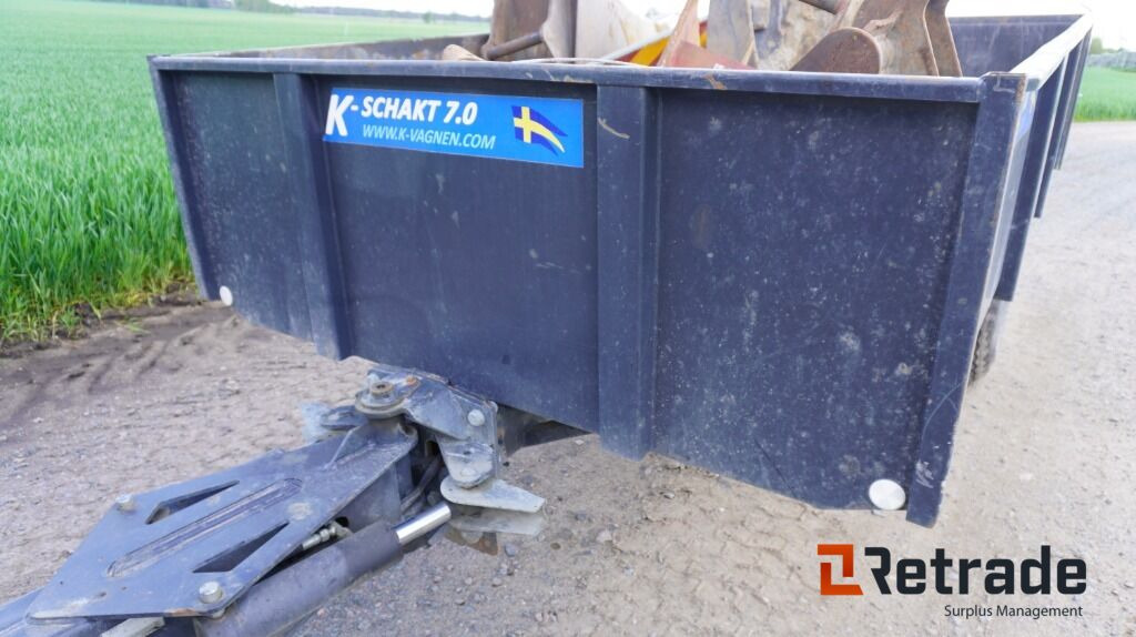 Schaktvagn K-Vagnen 7,0 styrbart drag - Tipper trailer: picture 5 Schaktvagn K-Vagnen 7,0 styrbart drag - Tipper trailer: picture 5