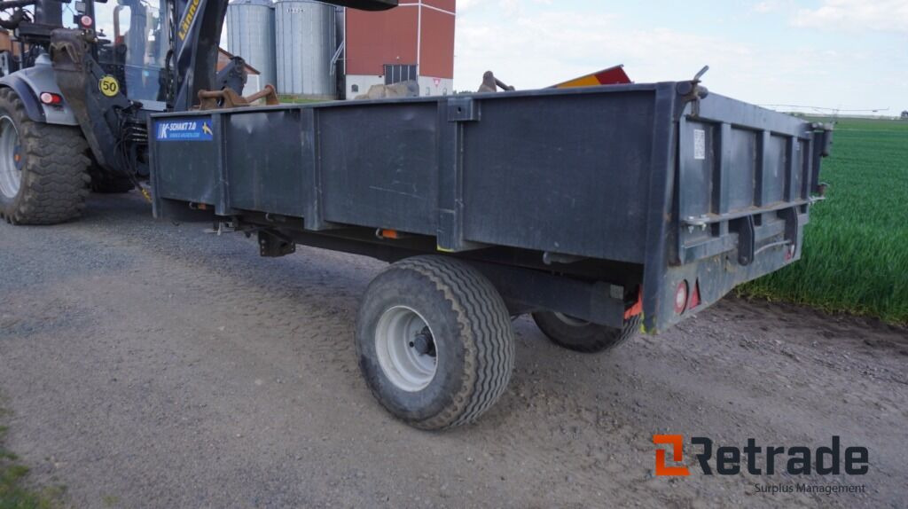 Schaktvagn K-Vagnen 7,0 styrbart drag - Tipper trailer: picture 1 Schaktvagn K-Vagnen 7,0 styrbart drag - Tipper trailer: picture 1