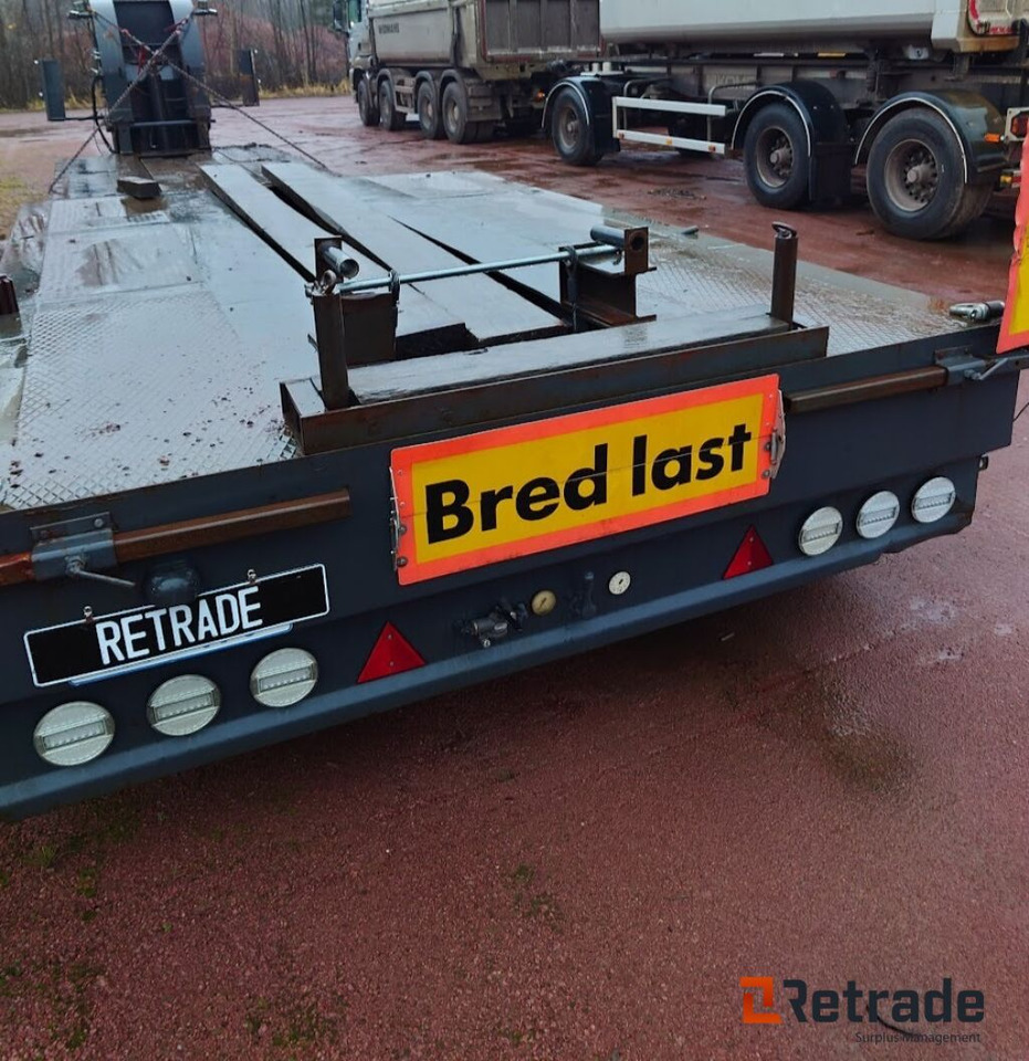 Släpvagn HAFO Maskintrailer H-35 - Low loader semi-trailer: picture 2 Släpvagn HAFO Maskintrailer H-35 - Low loader semi-trailer: picture 2