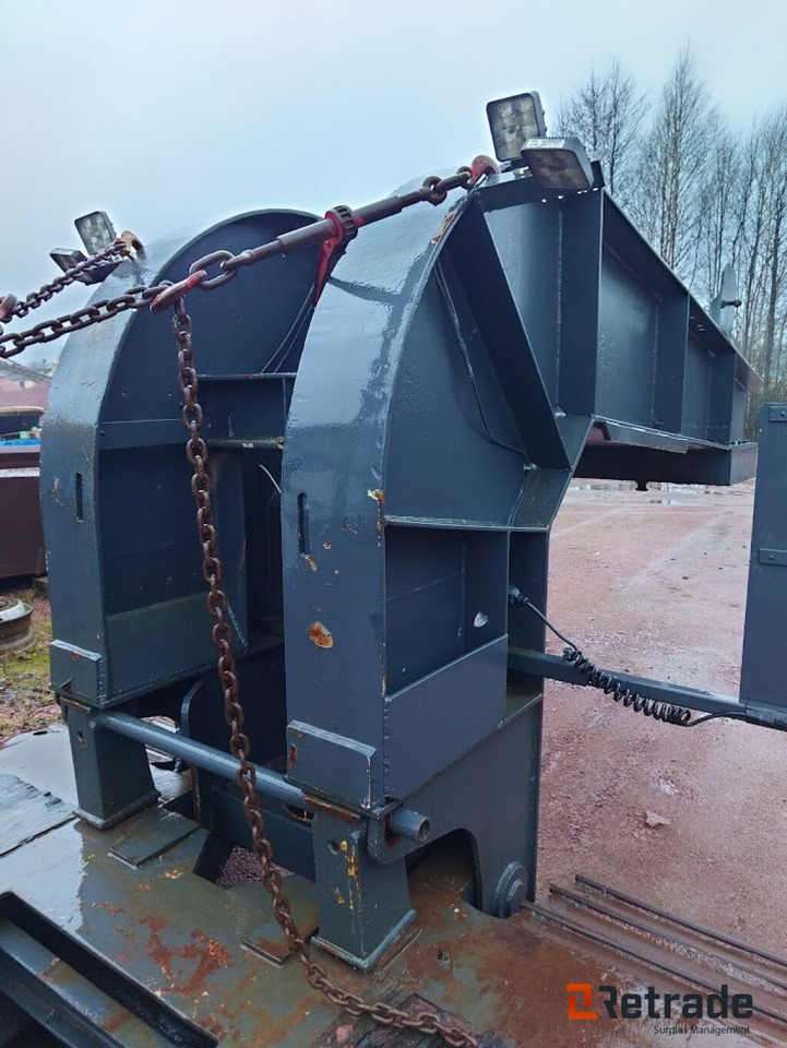 Släpvagn HAFO Maskintrailer H-35 - Low loader semi-trailer: picture 3 Släpvagn HAFO Maskintrailer H-35 - Low loader semi-trailer: picture 3