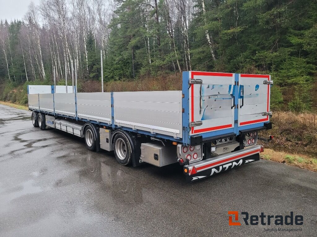 Släpvagn NTM 4 axligt flaksläp lämsläp , släp med lämmar -2021 - Tipper trailer: picture 3 Släpvagn NTM 4 axligt flaksläp lämsläp , släp med lämmar -2021 - Tipper trailer: picture 3