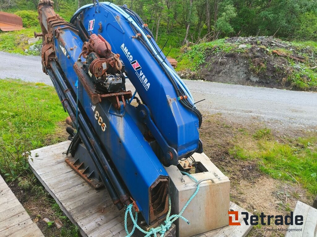Stykkgodskran, AMCO VEBA V933F 5S, 21m - Truck mounted crane: picture 2 Stykkgodskran, AMCO VEBA V933F 5S, 21m - Truck mounted crane: picture 2