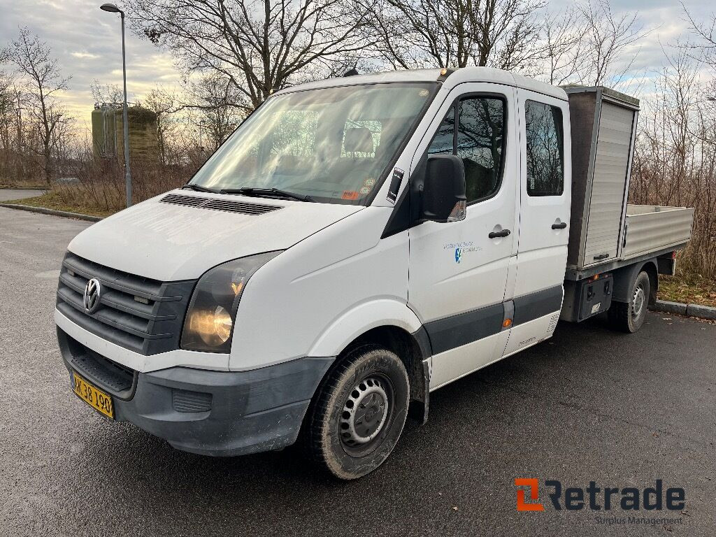 VOLKSWAGEN CRAFTER DOBBELTKABINE med ladkran. - Car: picture 1 VOLKSWAGEN CRAFTER DOBBELTKABINE med ladkran. - Car: picture 1